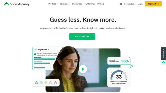 Screenshot: surveymonkey.com - uses National 2
