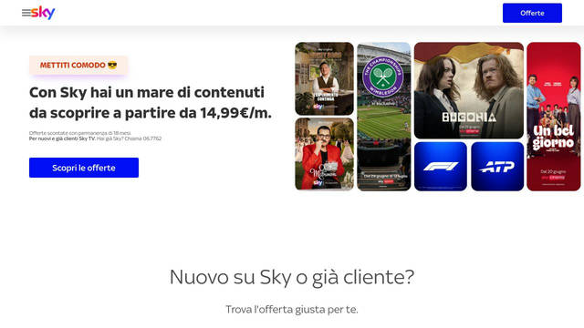 Screenshot: sky.it - uses skyHeadline
