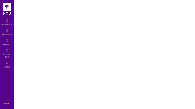 Screenshot: nyu.edu - uses Font Awesome 6 Sharp