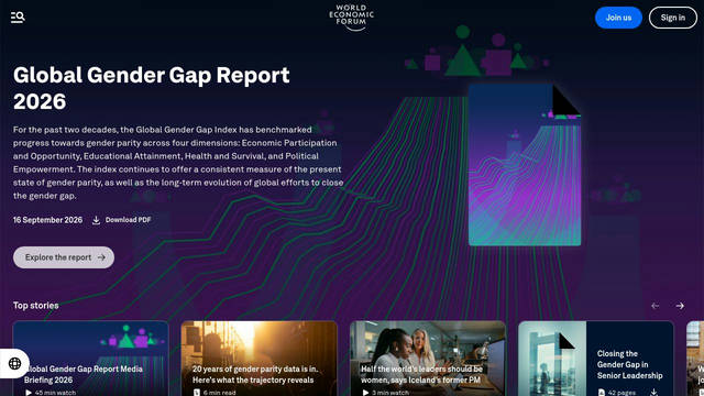 Screenshot: weforum.org - uses AkkuratLLWeb-Light