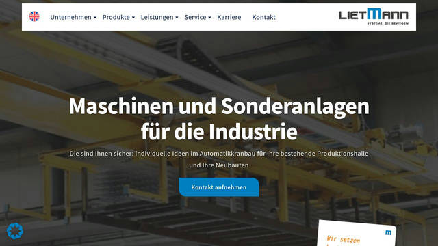 Screenshot: lietmann.de - uses Courier New