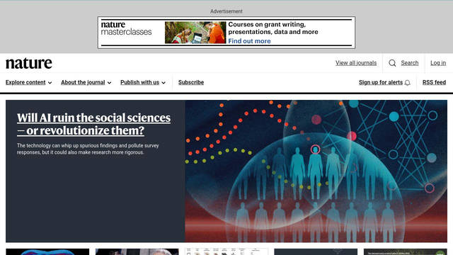 Screenshot: nature.com - uses Harding