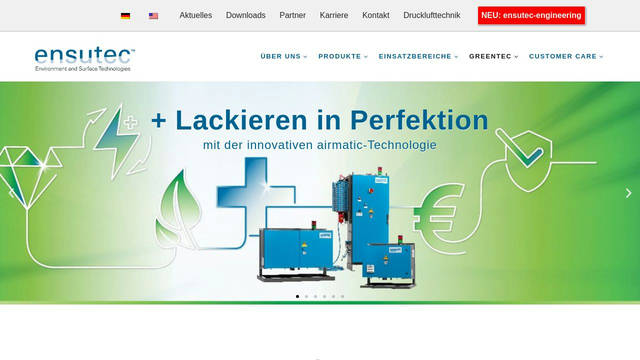 Screenshot: ensutec.de - uses eicons