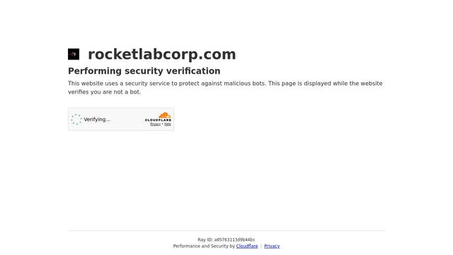 Screenshot: rocketlabusa.com - uses Nulshock Light