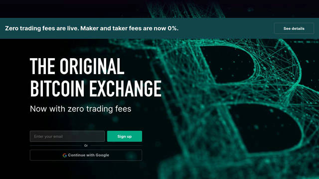 Screenshot: bitfinex.com - uses DIN Condensed