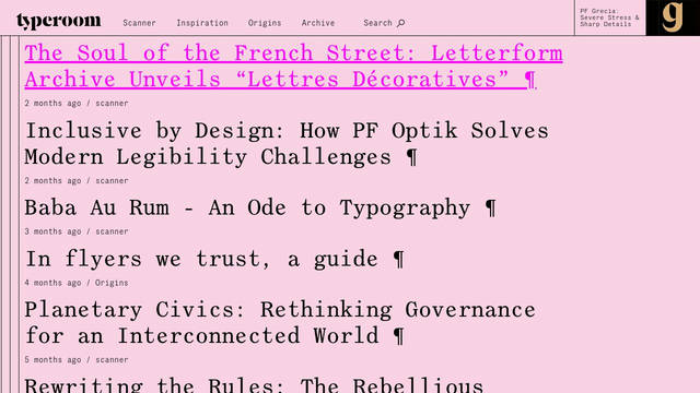 Screenshot: typeroom.eu - uses Tycons