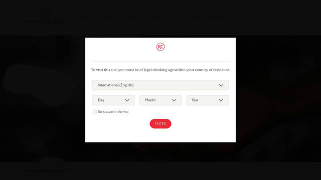 Screenshot: remy-cointreau.com - uses reseau