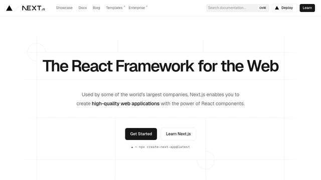 Screenshot: nextjs.org - uses geistMonoFont