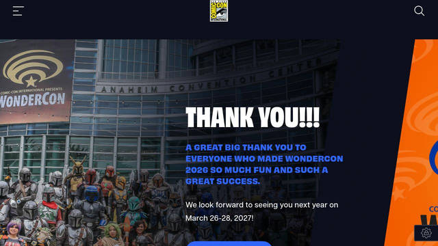 Screenshot: comic-con.org - uses obviously