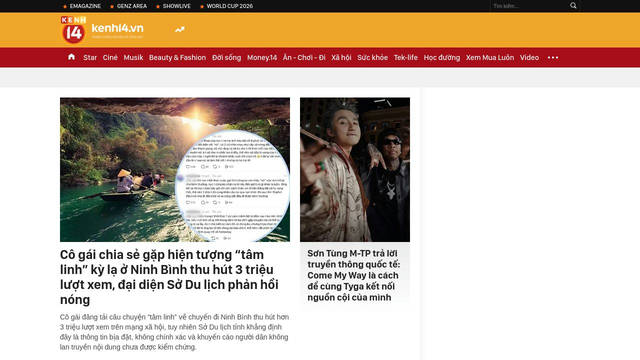 Screenshot: kenh14.vn - uses SFD-Medium