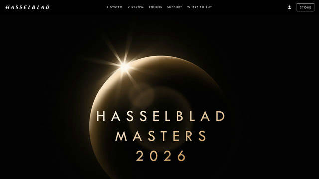 Screenshot: hasselblad.com - uses Tw Cen