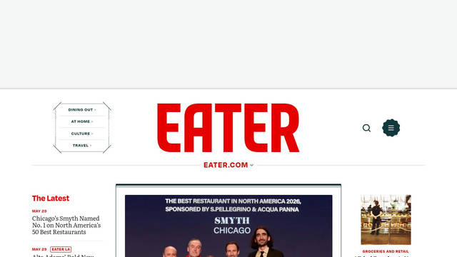 Screenshot: eater.com - uses Eater