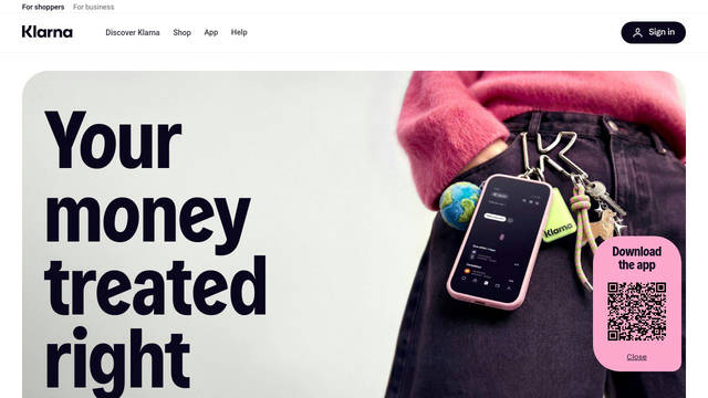 Screenshot: klarna.com - uses Roboto Condensed Title Screenshot: klarna.com - uses Roboto Condensed Title