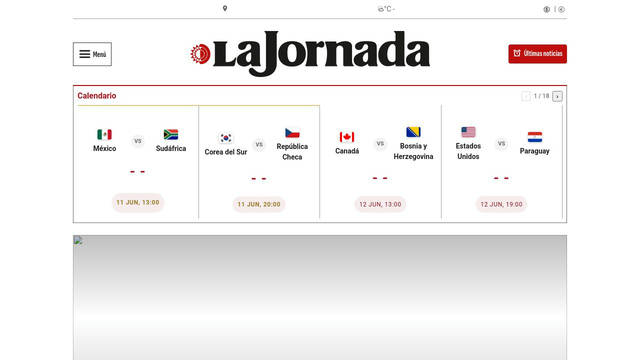 Screenshot: jornada.com.mx - uses PT Serif