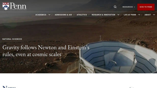 Screenshot: upenn.edu - uses EB Garamond
