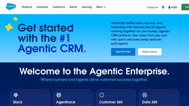 Screenshot: salesforce.com - uses M XiangHe Hei SC Bold