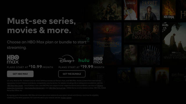 Screenshot: max.com - uses Max Sans