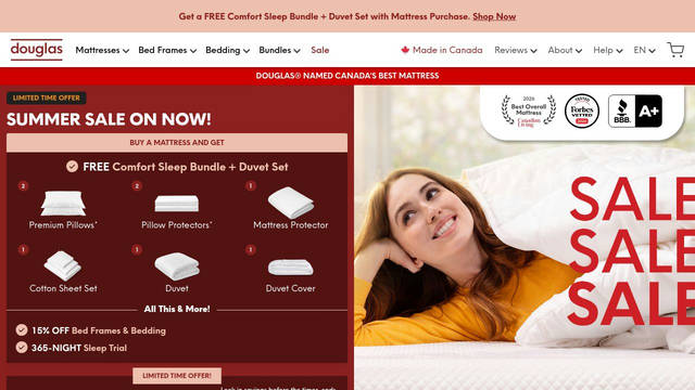 Screenshot: douglas.com - uses Neue Einstellung