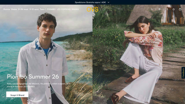 Screenshot: ovs.it - uses Barlow Condensed