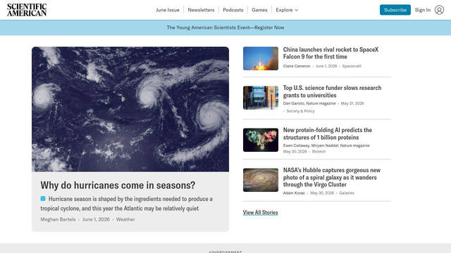 Screenshot: scientificamerican.com - uses Crimson Text