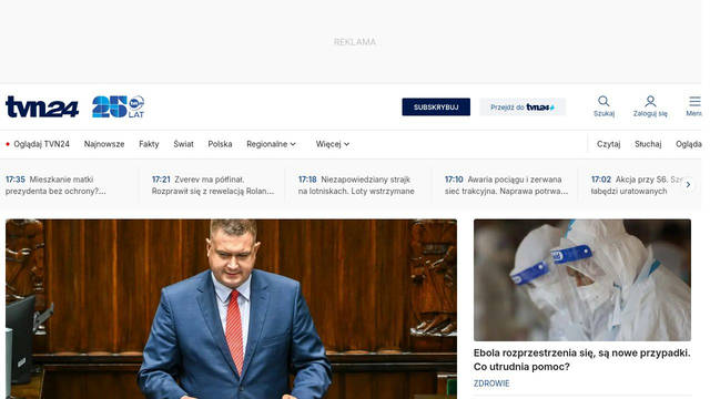 Screenshot: tvn24.pl - uses noto_serif