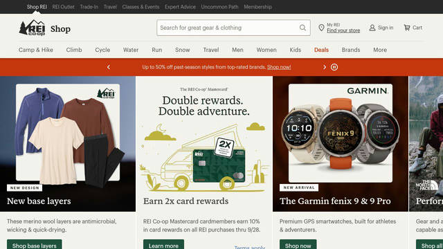 Screenshot: rei.com - uses Stuart