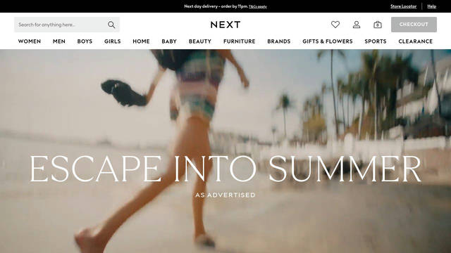 Screenshot: next.co.uk - uses NextDisplayExtended-Regular