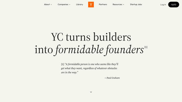 Screenshot: ycombinator.com - uses Material Symbols Outlined Screenshot: ycombinator.com - uses Material Symbols Outlined