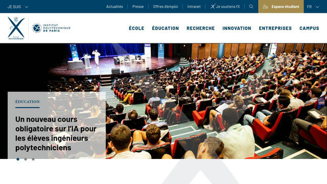 Screenshot: polytechnique.fr - uses Font Awesome 6 Pro Screenshot: polytechnique.fr - uses Font Awesome 6 Pro