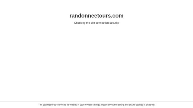 Screenshot: randonneetours.com - uses adventure-tours