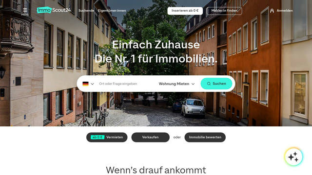 Screenshot: immobilienscout24.de - uses IS24Icons