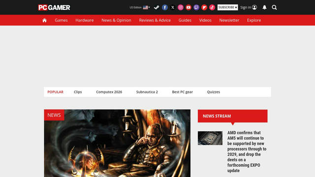 Screenshot: pcgamer.com - uses pcgamer