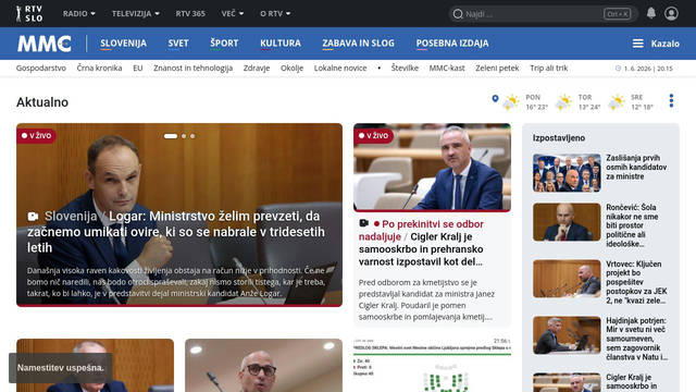Screenshot: rtvslo.si - uses rtvslo-icons