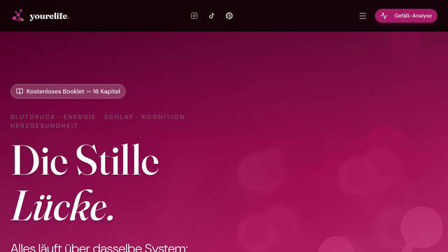 Screenshot: yourelife.de