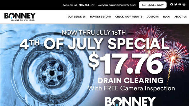 Screenshot: bonney.com