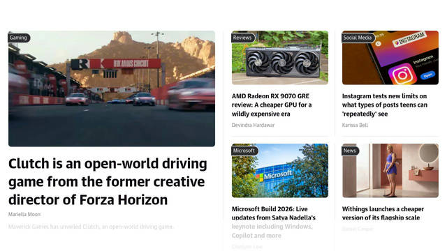 Screenshot: engadget.com - uses Openweb Open Sans Screenshot: engadget.com - uses Openweb Open Sans