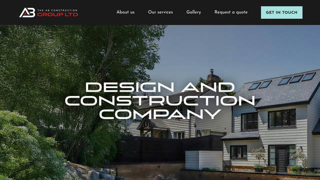 Screenshot: abconstruction.group - uses conquera