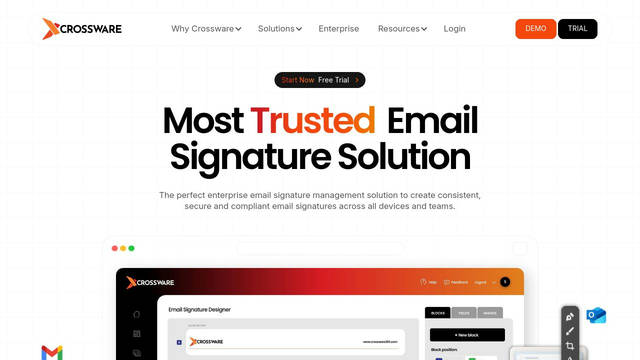 Screenshot: crossware365.com