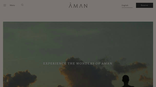 Screenshot: aman.com - uses Lyon Screenshot: aman.com - uses Lyon