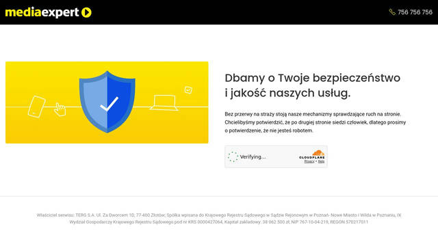 Screenshot: mediaexpert.pl - uses fontello