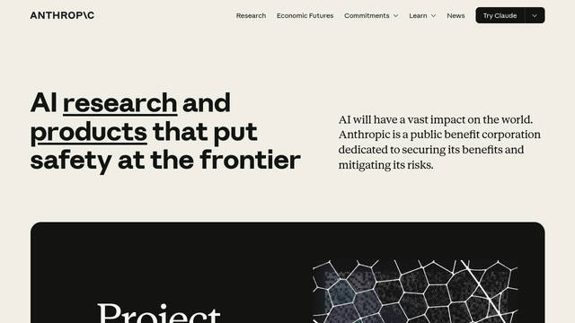 Screenshot: anthropic.com - uses webflow-icons