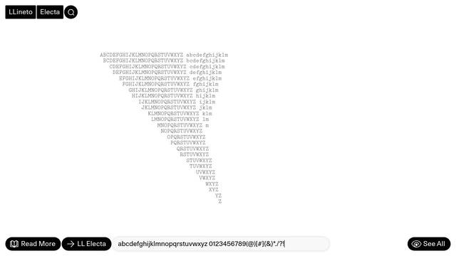 Screenshot: lineto.com - uses IconsLL