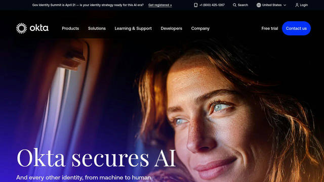 Screenshot: okta.com - uses Aeonik