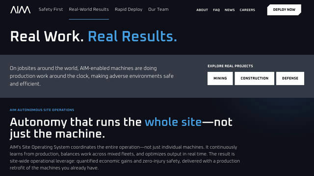 Screenshot: aim.vision - uses Geist Mono Screenshot: aim.vision - uses Geist Mono
