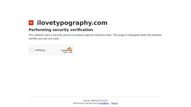 Screenshot: ilovetypography.com - uses Lektorat Text Oblique
