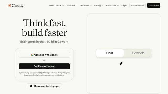 Screenshot: claude.com - uses anthropicSans