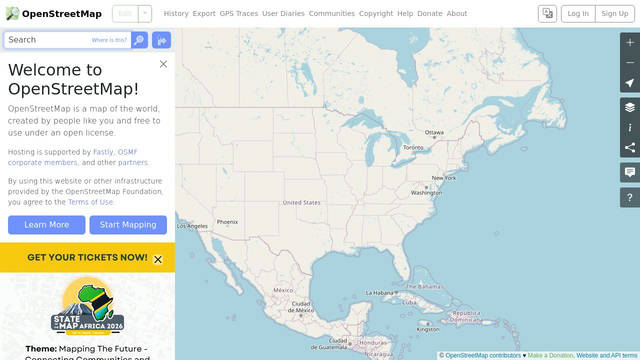 Screenshot: openstreetmap.org - uses bootstrap-icons Screenshot: openstreetmap.org - uses bootstrap-icons