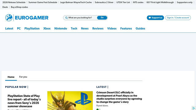 Screenshot: eurogamer.net - uses Gibson Screenshot: eurogamer.net - uses Gibson