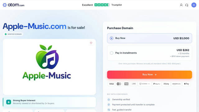 Screenshot: apple-music.com - uses Plus Jakarta Sans