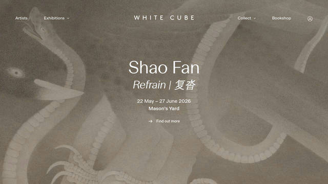 Screenshot: whitecube.com - uses beausite-detail